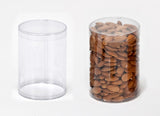 3" x 3" Clear Round Acetate Cylinders