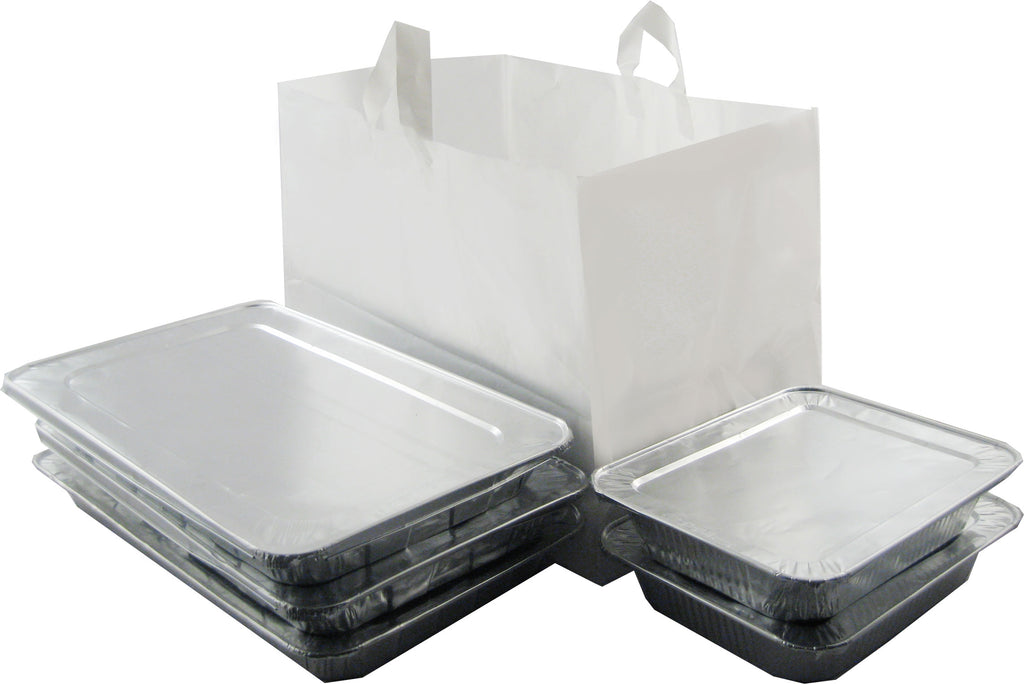 Plastic Catering and To-go Bags - Catering Side by Side Bag #SCSLWTQD