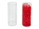 3" x 7.5" Clear Round Acetate Cylinders