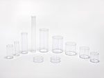 3.5" x 3.5" Clear Round Acetate Cylinders