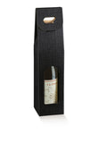 1 Bottle Carrier - 3.5" x 3.5" x 15" Italian Gift Wine Boxes