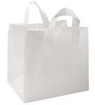 12" x 10" x 14" x 10" Soft Loop Handle Takeout Bag