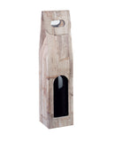 1 Bottle Carrier - 3.5" x 3.5" x 15" Italian Gift Wine Boxes
