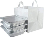 14" x 11.5" x 12" x 11.5" Half Tray Catering Bag Curbside Pickup and Takeout